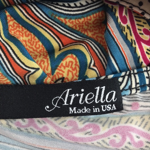 NWT Open Triangle Neck Printed Dress!!!! - Picture 4 of 5